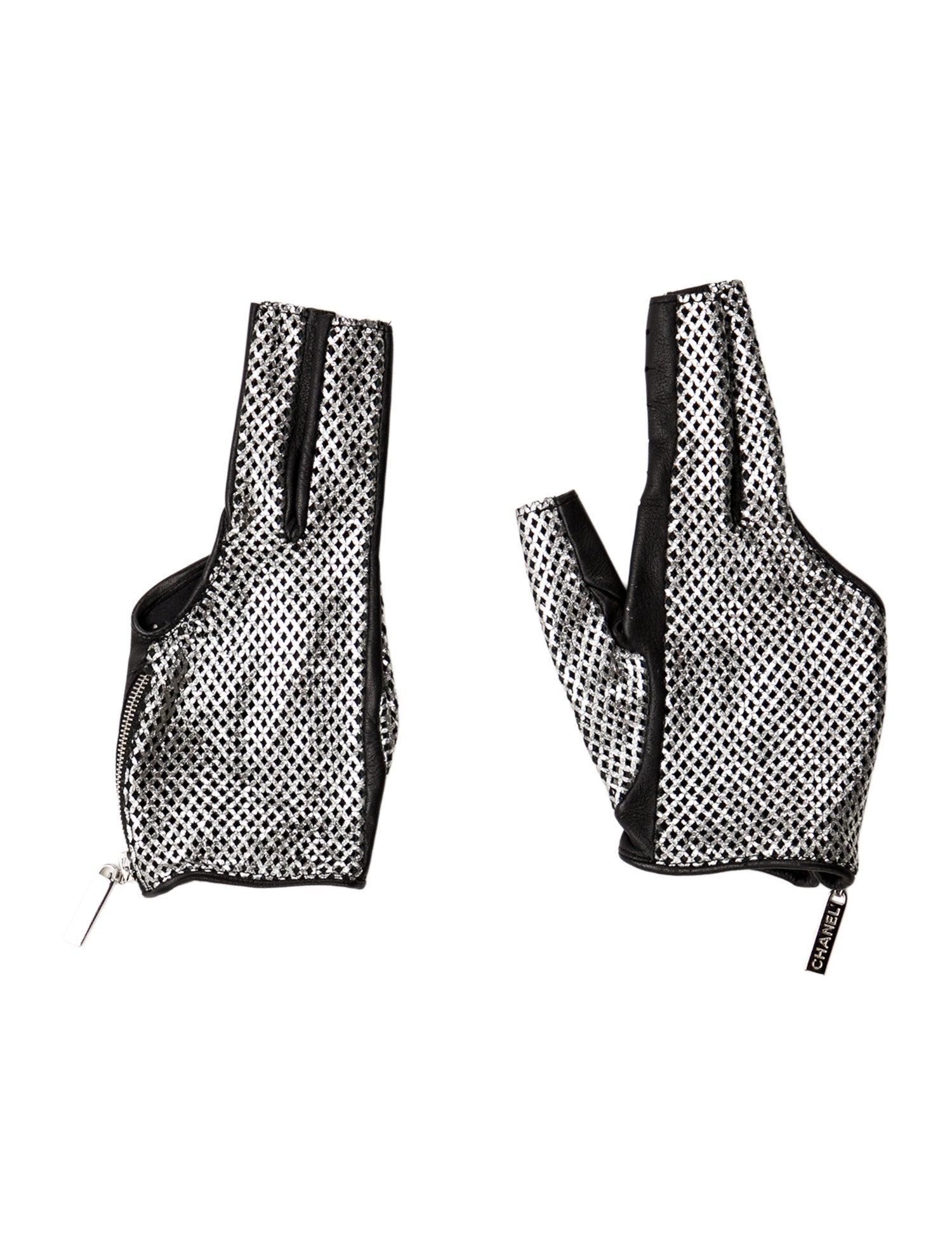 Chanel Fingerless Gloves