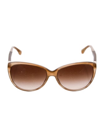 Chanel Interlocking CC Logo Cat-Eye Sunglasses