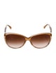 Chanel Interlocking CC Logo Cat-Eye Sunglasses