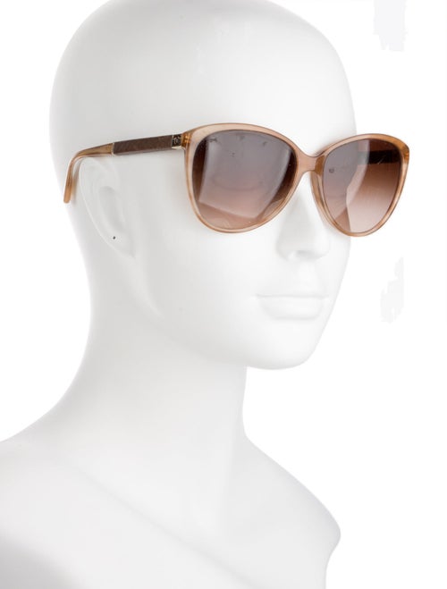 Chanel Interlocking CC Logo Cat-Eye Sunglasses