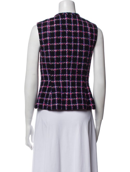 Chanel 2014 Plaid Print Vest