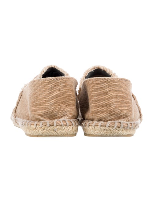 Chanel Interlocking CC Logo Canvas Espadrilles