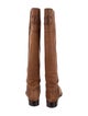Chanel Nubuck Riding Boots