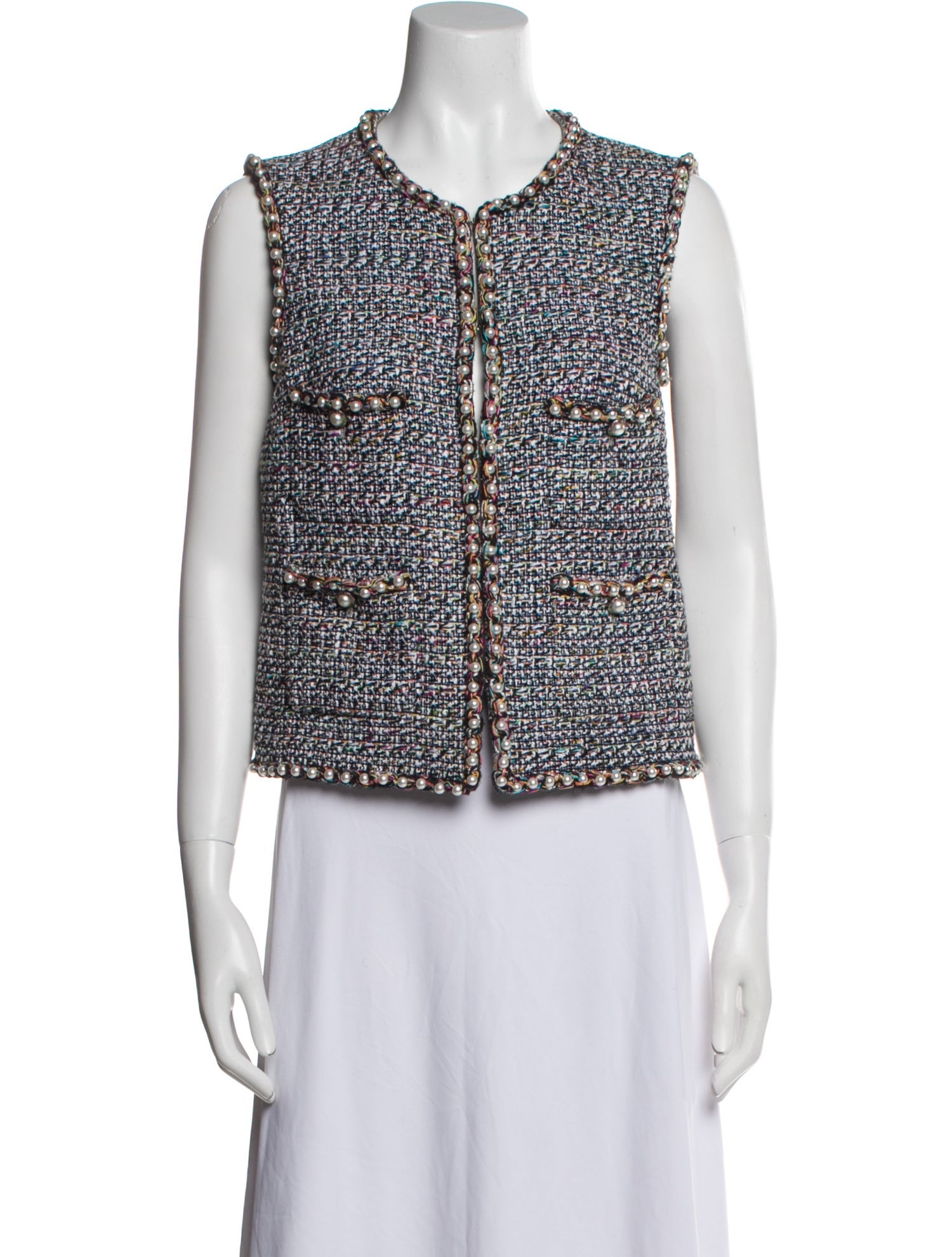 Chanel 2017 Printed Vest