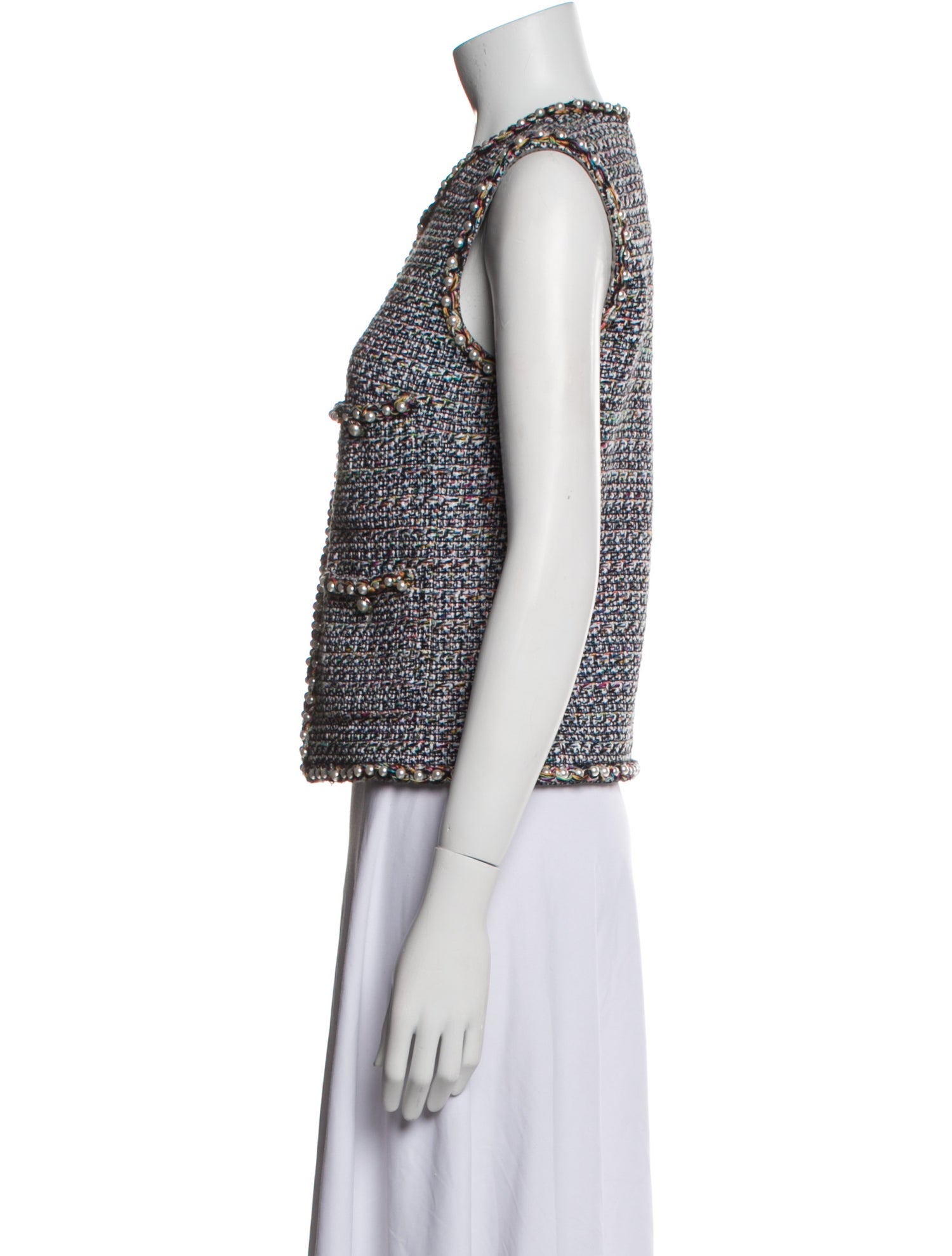 Chanel 2017 Printed Vest