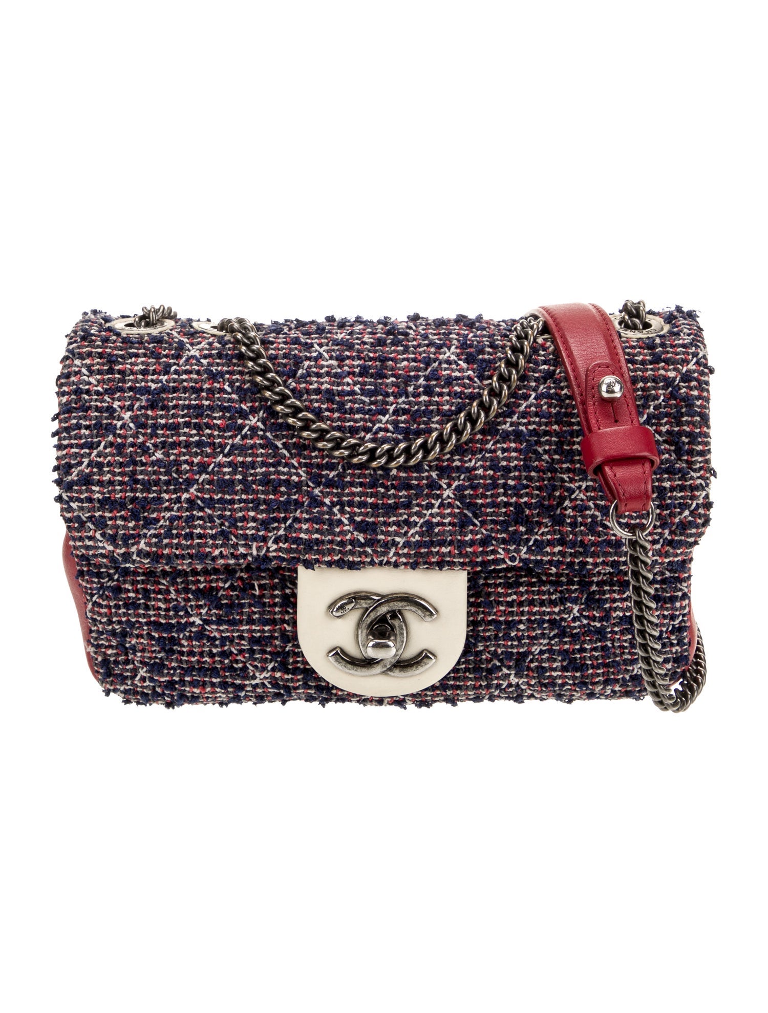 Chanel Mini Tweed Flap Bag