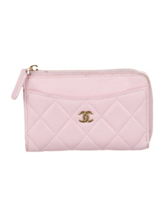 Chanel 2025 Classic Zipped Card Holder Wallet