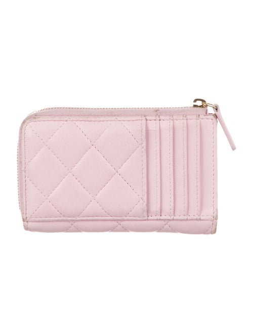 Chanel 2025 Classic Zipped Card Holder Wallet