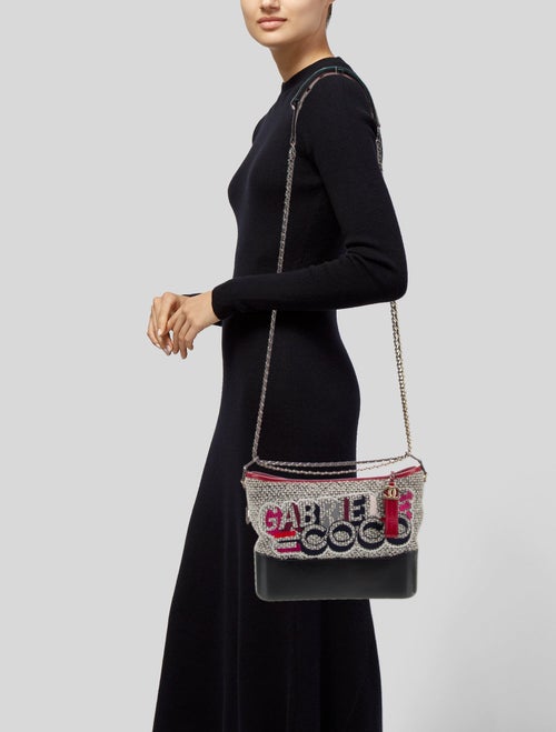 Chanel Medium Tweed Gabrielle Hobo