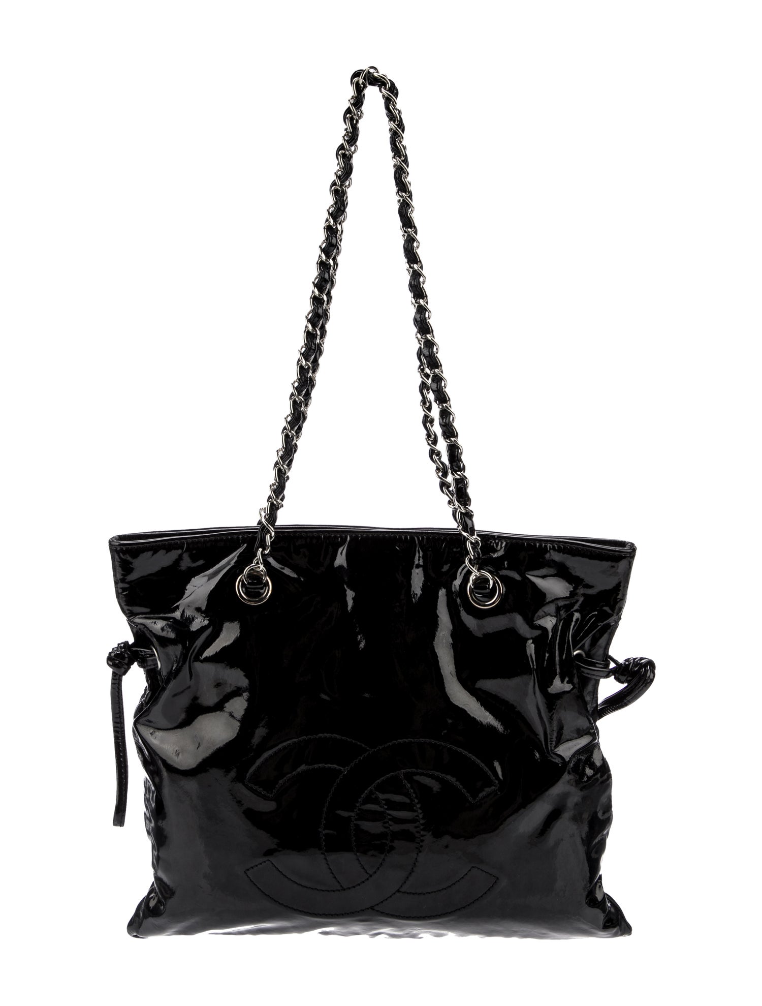 Chanel Patent CC Shoulder Bag