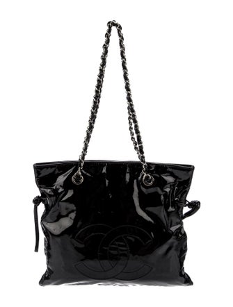 Chanel Patent CC Shoulder Bag