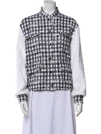 Chanel 2025 Plaid Print Jacket