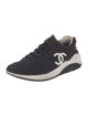 Chanel Interlocking CC Logo Neoprene Sneakers