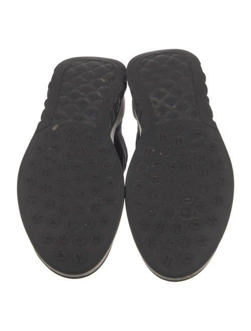 Chanel Interlocking CC Logo Neoprene Sneakers