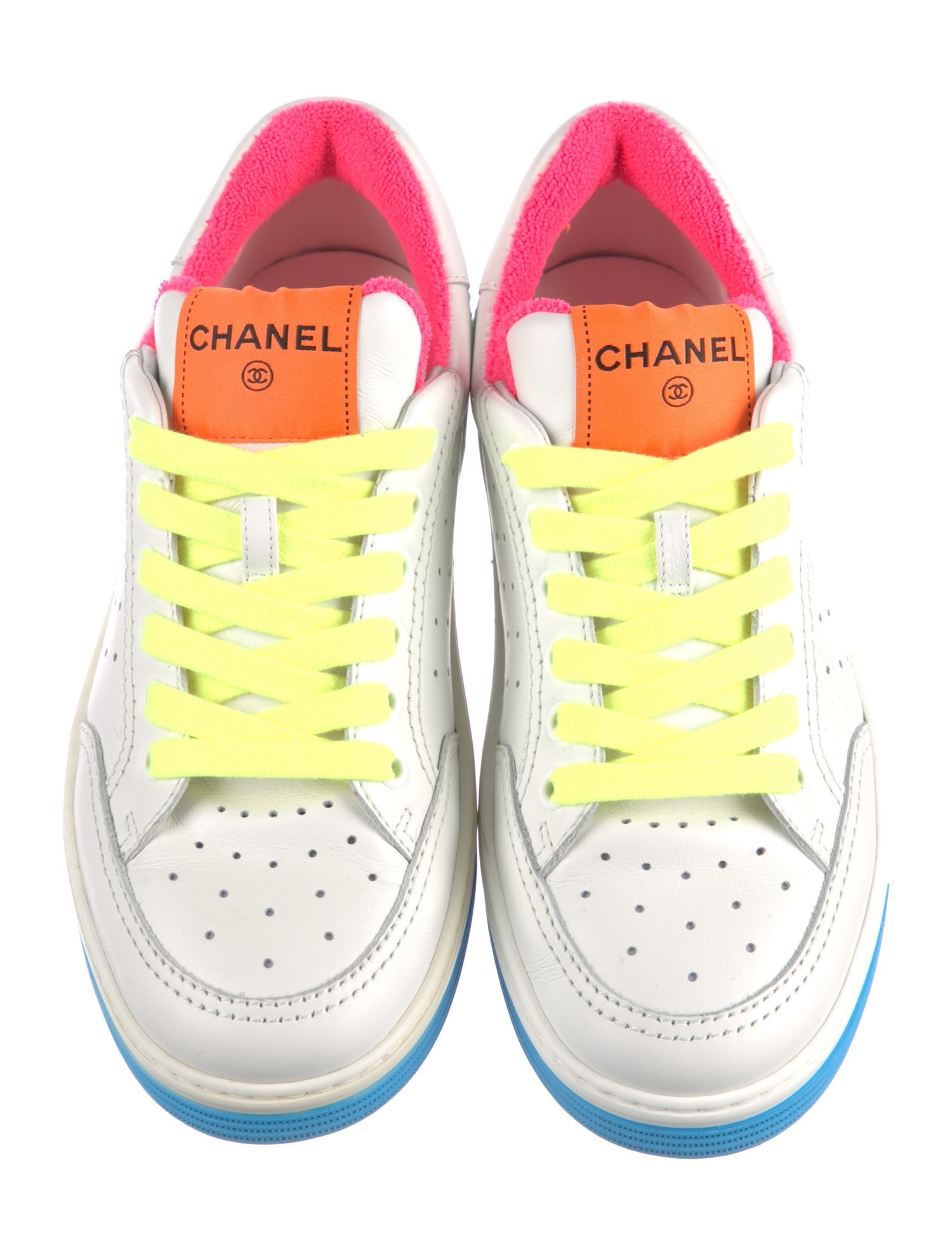 Chanel 2020 Interlocking CC Logo Sneakers