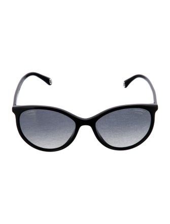 Chanel Interlocking CC Logo Oversize Sunglasses