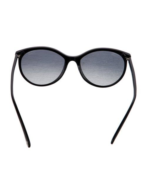 Chanel Interlocking CC Logo Oversize Sunglasses