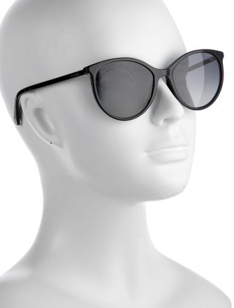 Chanel Interlocking CC Logo Oversize Sunglasses