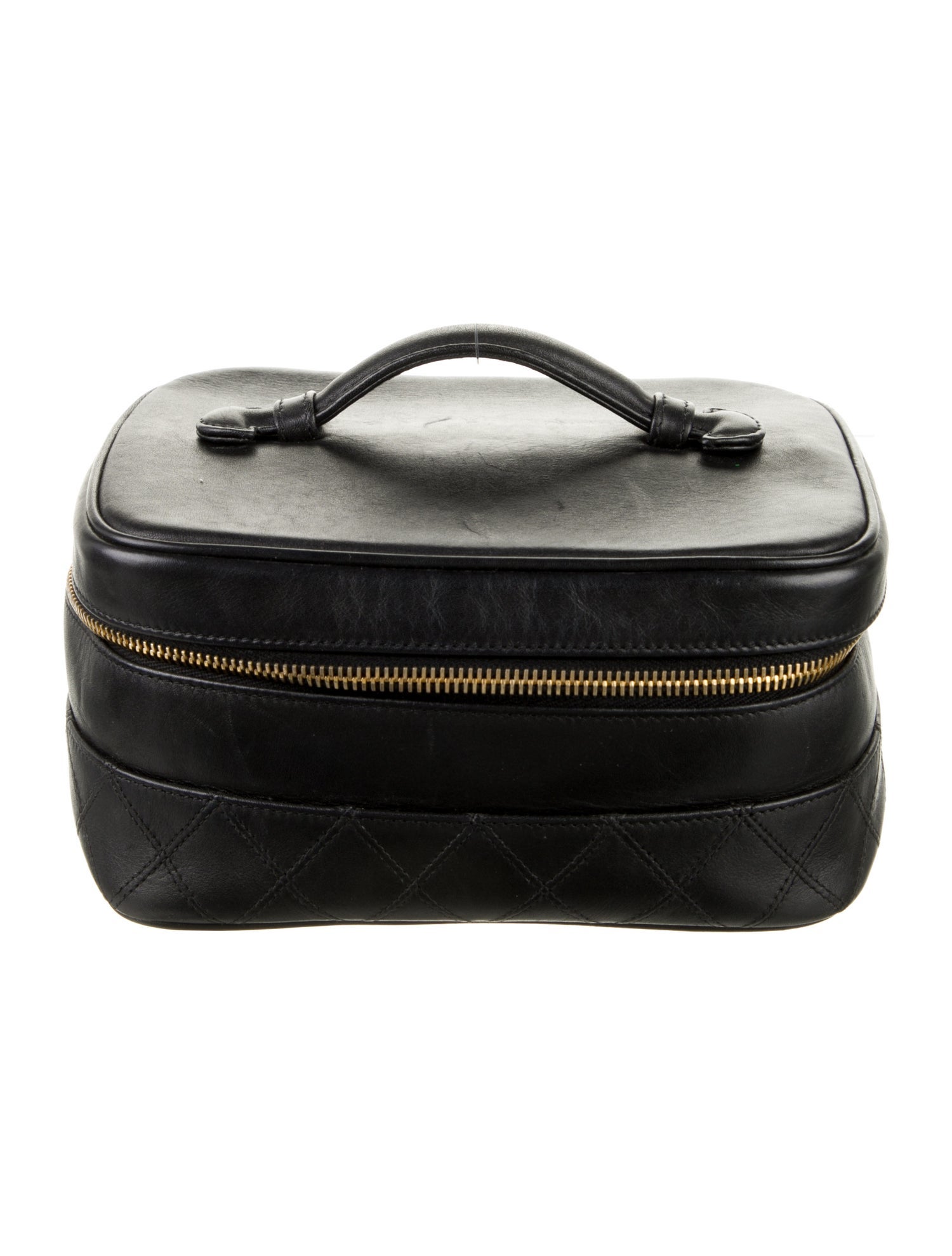 Chanel Quilted Vanity Case