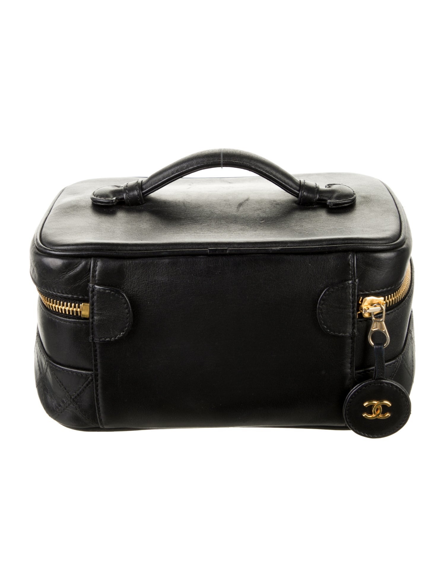 Chanel Quilted Vanity Case