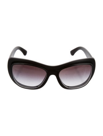 Chanel Interlocking CC Logo Square Sunglasses