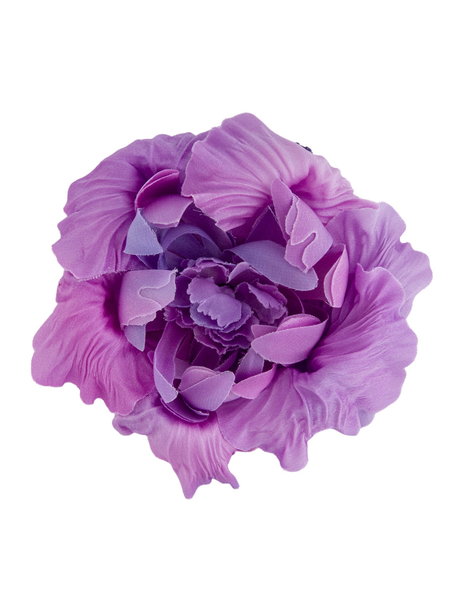 Chanel 2024 Silk Camellia Brooch