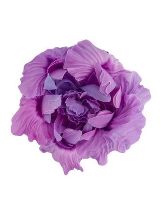 Chanel 2024 Silk Camellia Brooch