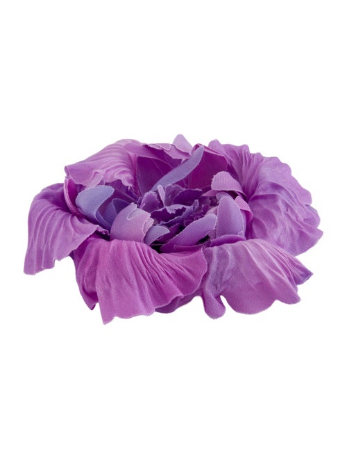 Chanel 2024 Silk Camellia Brooch
