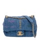 Chanel Rectangular Mini Denim Mood Flap Bag
