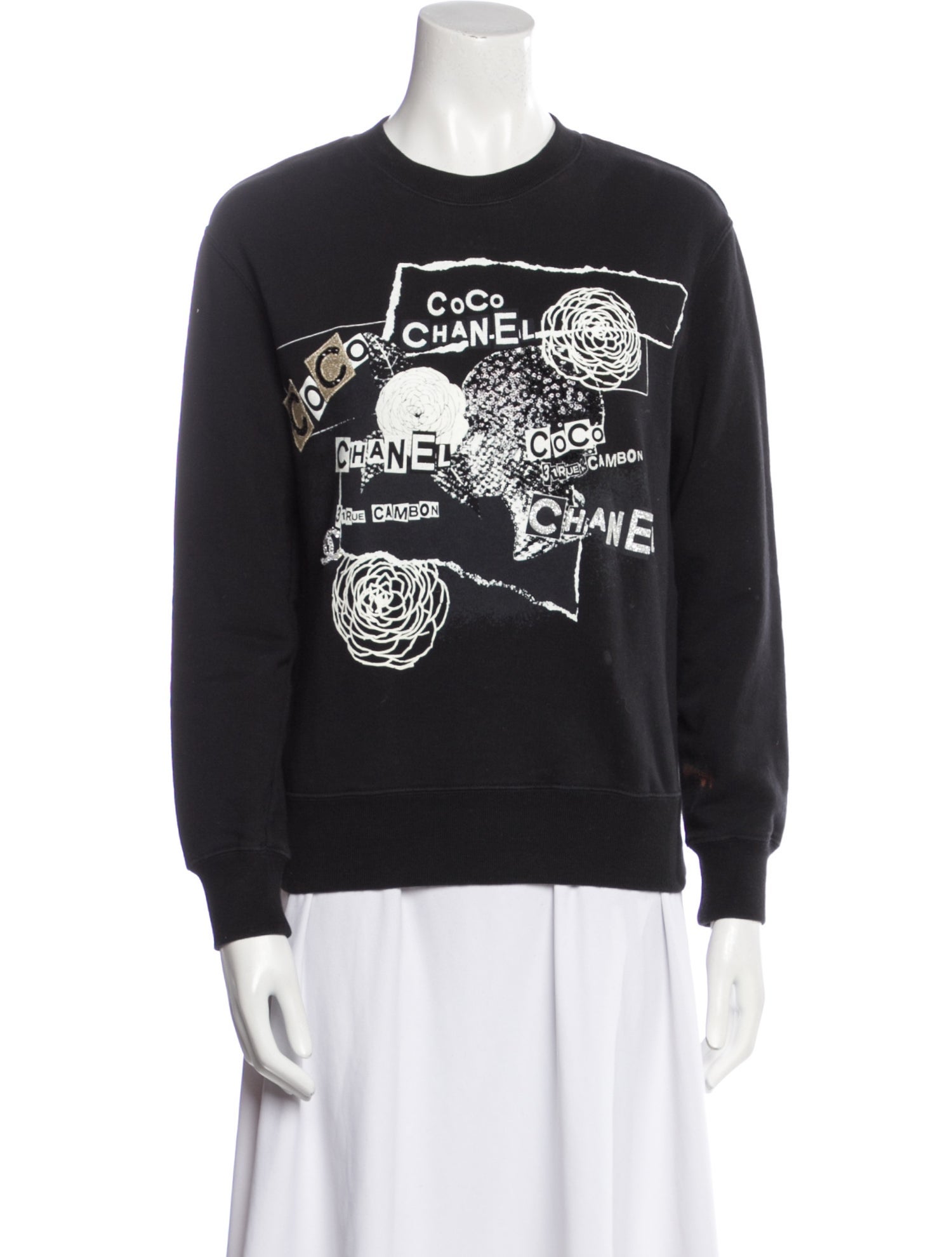 Chanel 2020 Graphic Print Sweatshirt