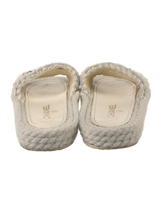 Chanel Interlocking CC Logo Espadrilles