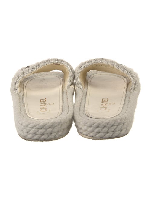 Chanel Interlocking CC Logo Espadrilles