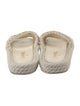Chanel Interlocking CC Logo Espadrilles