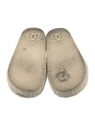 Chanel Interlocking CC Logo Espadrilles
