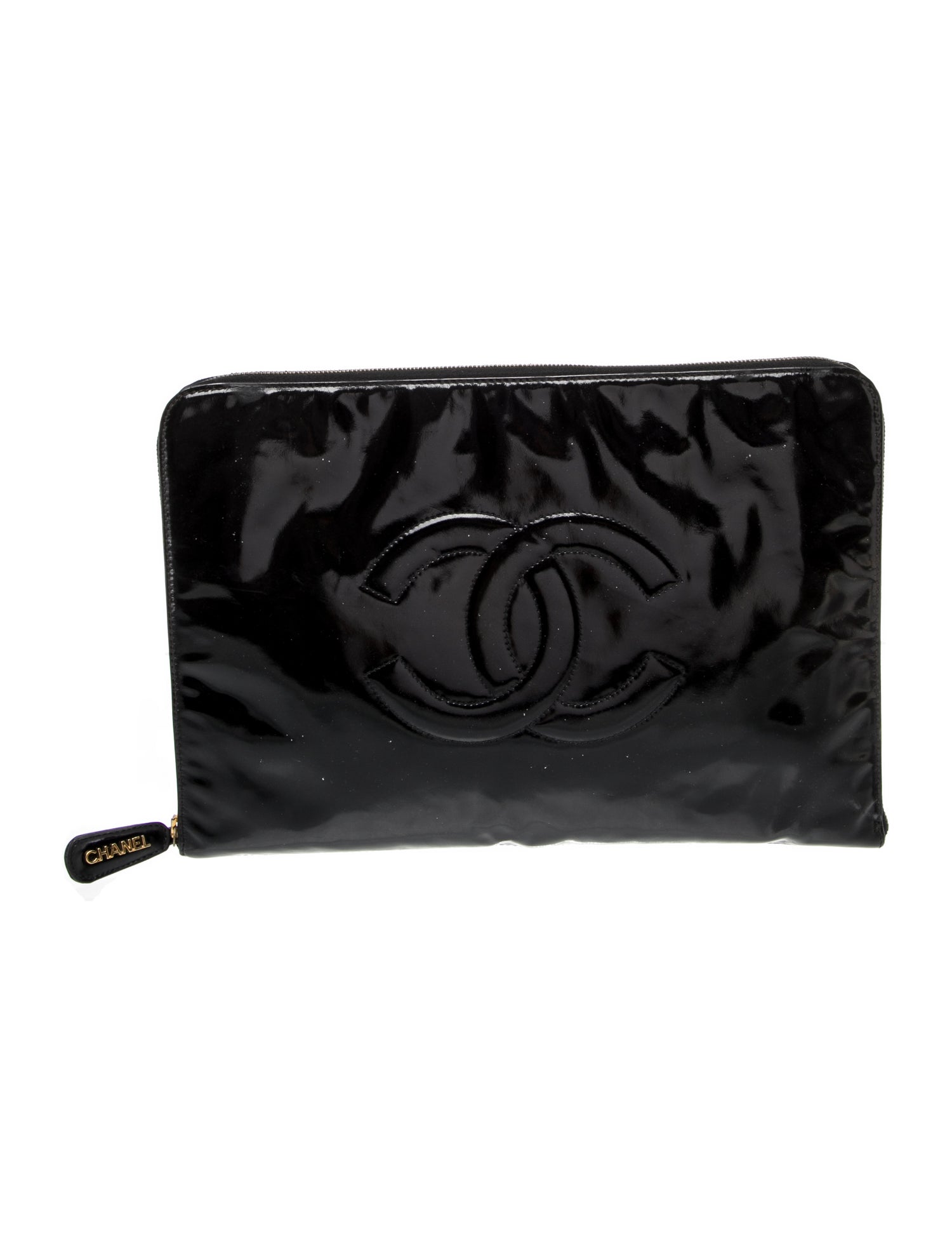 Chanel Patent Timeless CC Clutch