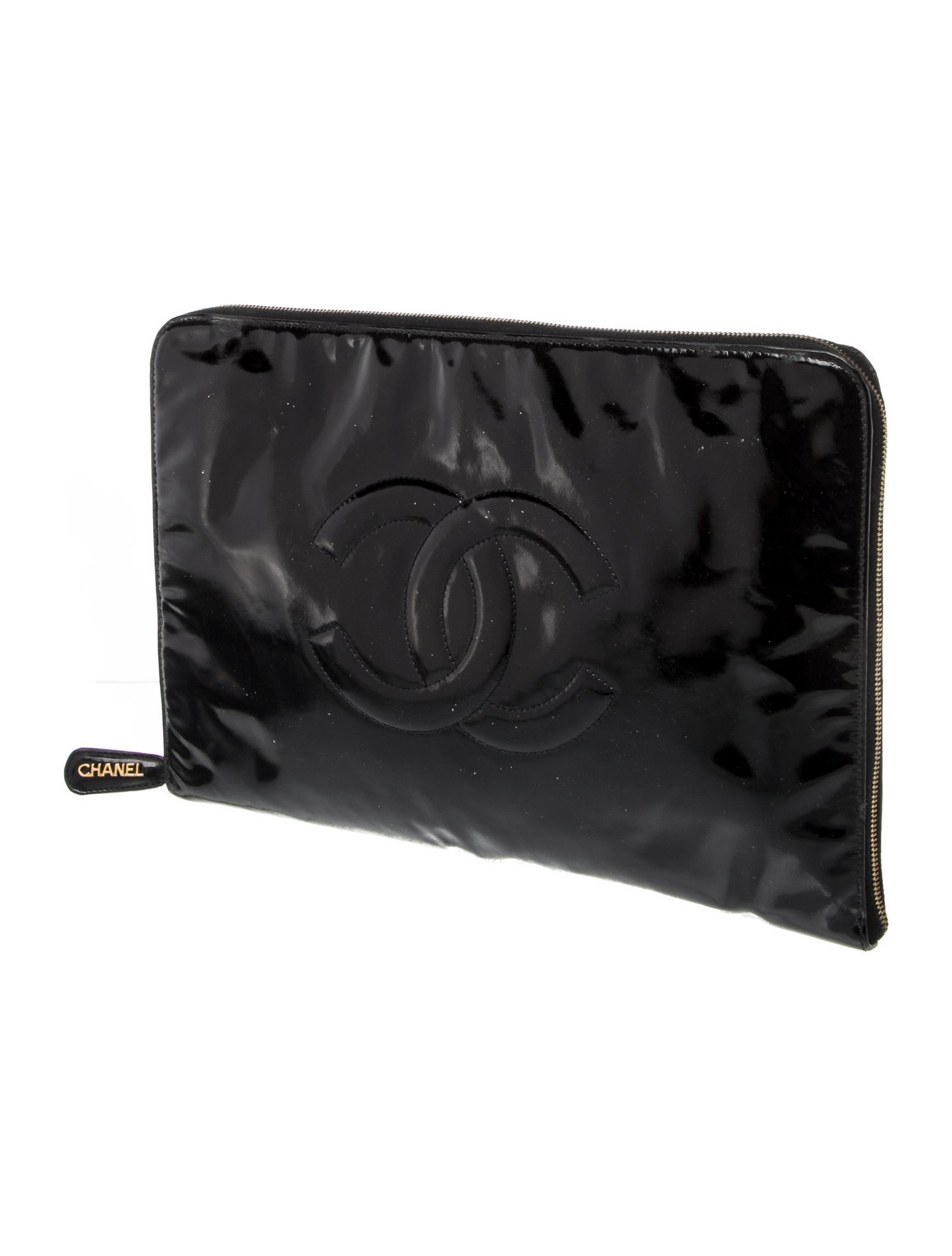 Chanel Patent Timeless CC Clutch