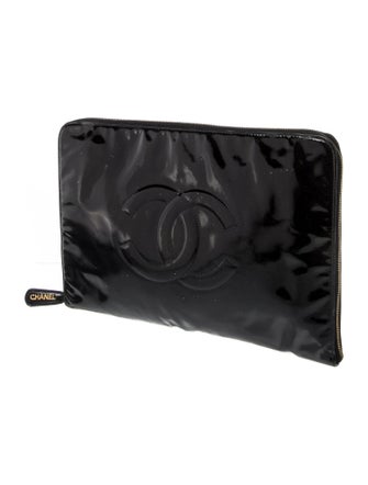 Chanel Patent Timeless CC Clutch