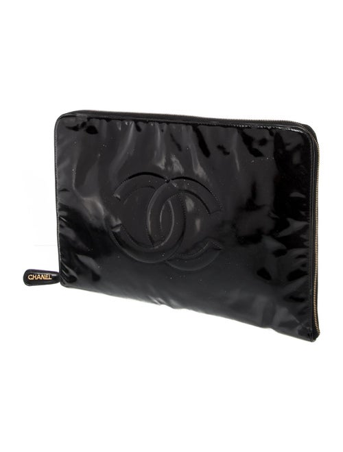 Chanel Patent Timeless CC Clutch