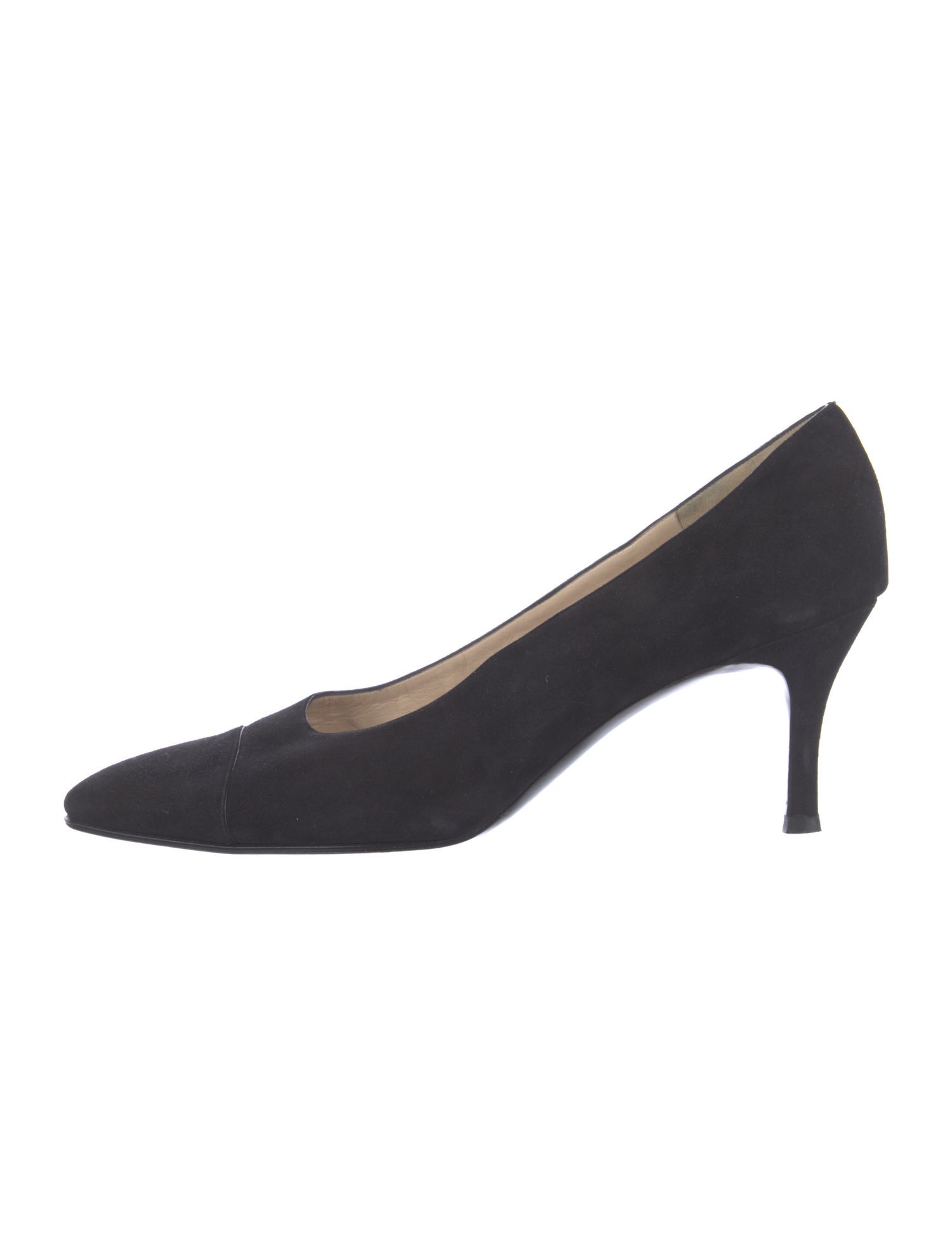 Chanel Vintage Suede Pumps