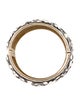 Chanel 2022 Faux Pearl, Strass & Enamel Cuff Bracelet