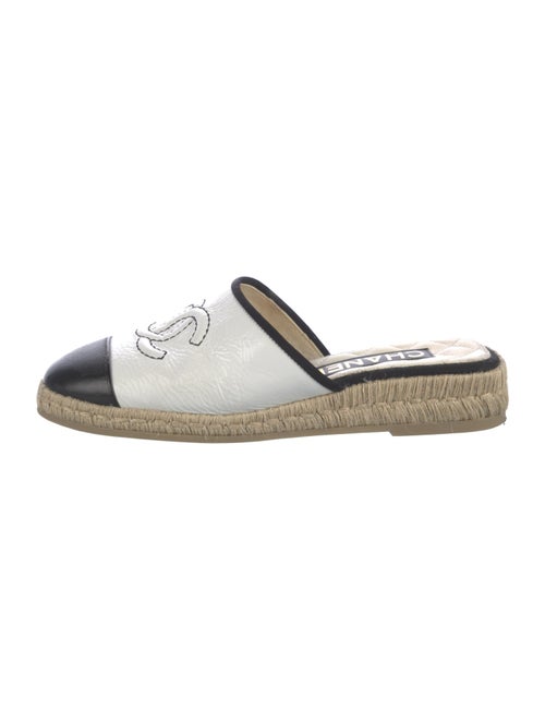 Chanel 2023 Interlocking CC Logo Espadrilles