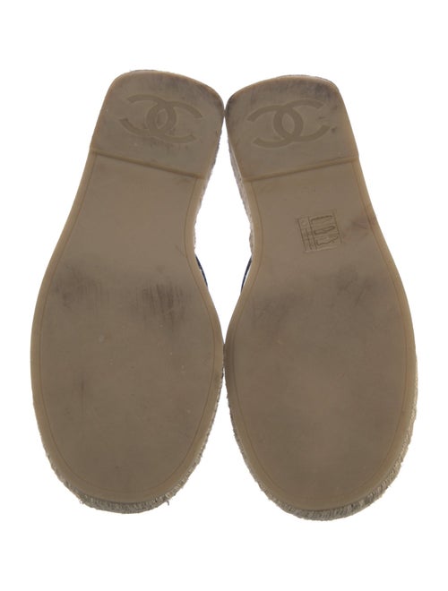 Chanel 2023 Interlocking CC Logo Espadrilles