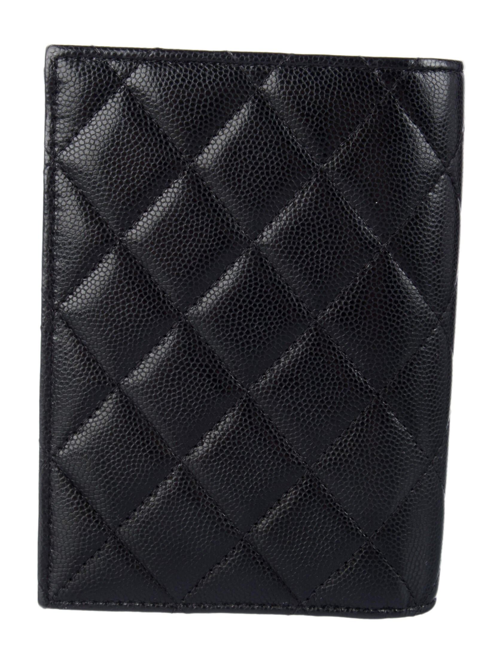 Chanel Quilted CC Passport Cover