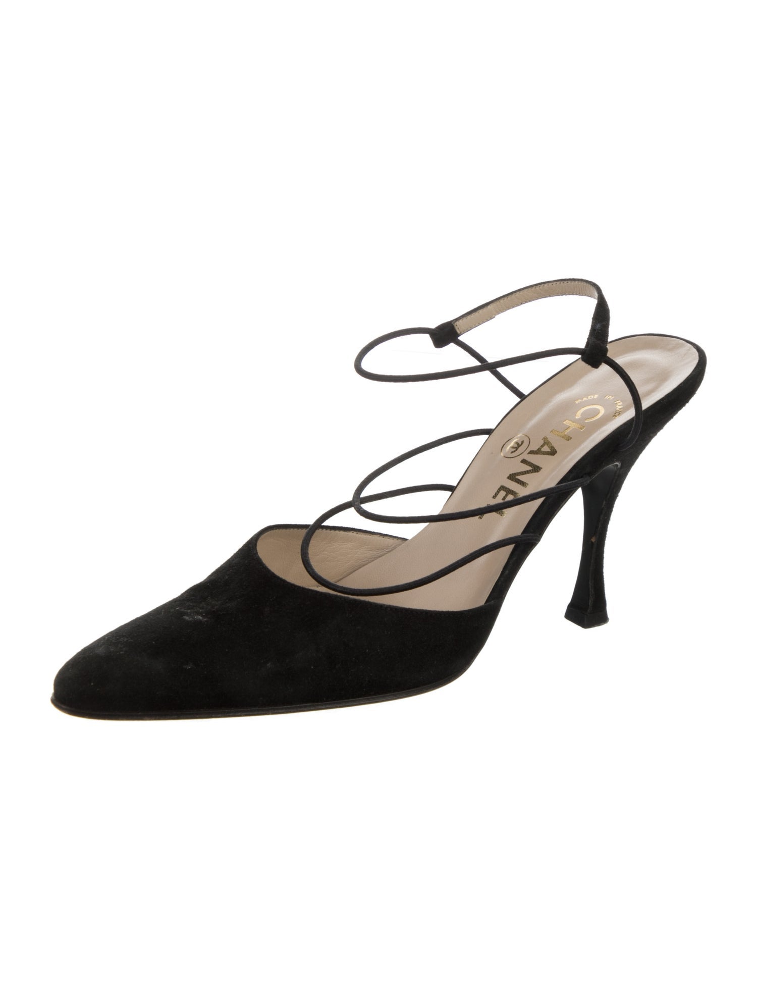 Chanel Vintage Late 1990's - Early 2000's Slingback Pumps