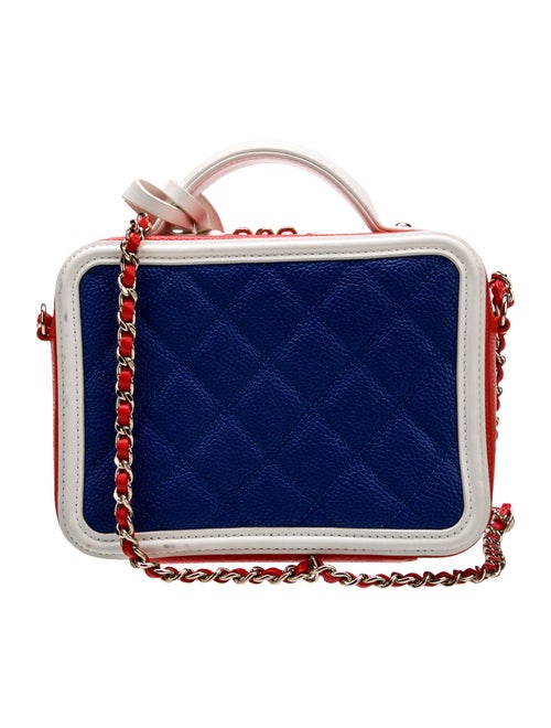 Chanel Small Filigree Vanity Case