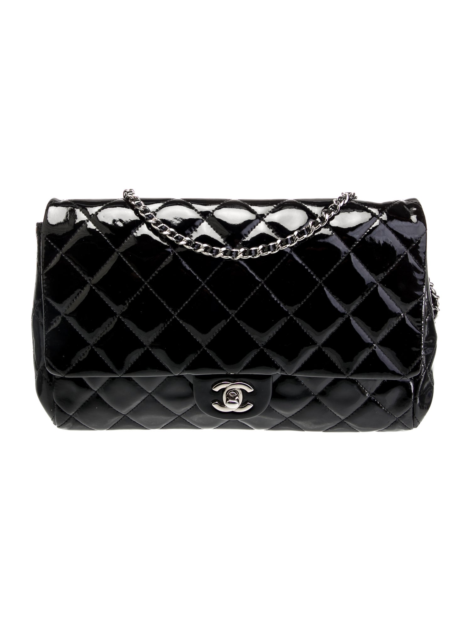 Chanel Patent New Clutch w/ Chain