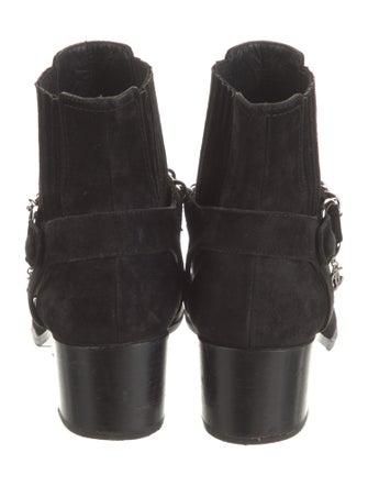 Chanel 2018 Interlocking CC Logo Chelsea Boots