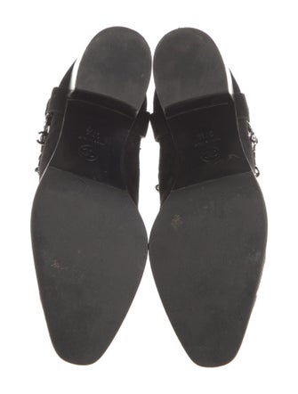 Chanel 2018 Interlocking CC Logo Chelsea Boots