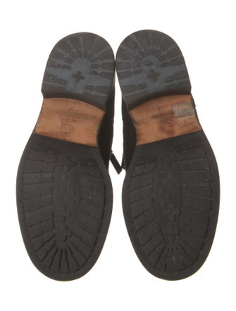 Chanel 2018 Interlocking CC Logo Combat Boots