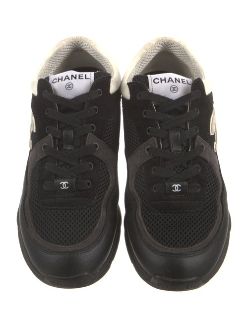 Chanel Interlocking CC Logo Mesh Sneakers